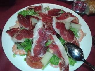 Ensalada "Tierra y Mar"