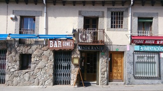 Fachada del restaurante