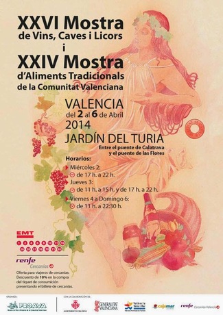 XXVI Muestra de Vinos, Cavas y Licores y Muestra de alimentos de la Comunidad Valenciana