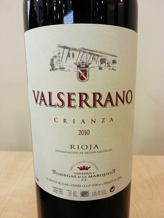 Valserrano Crianza 2010