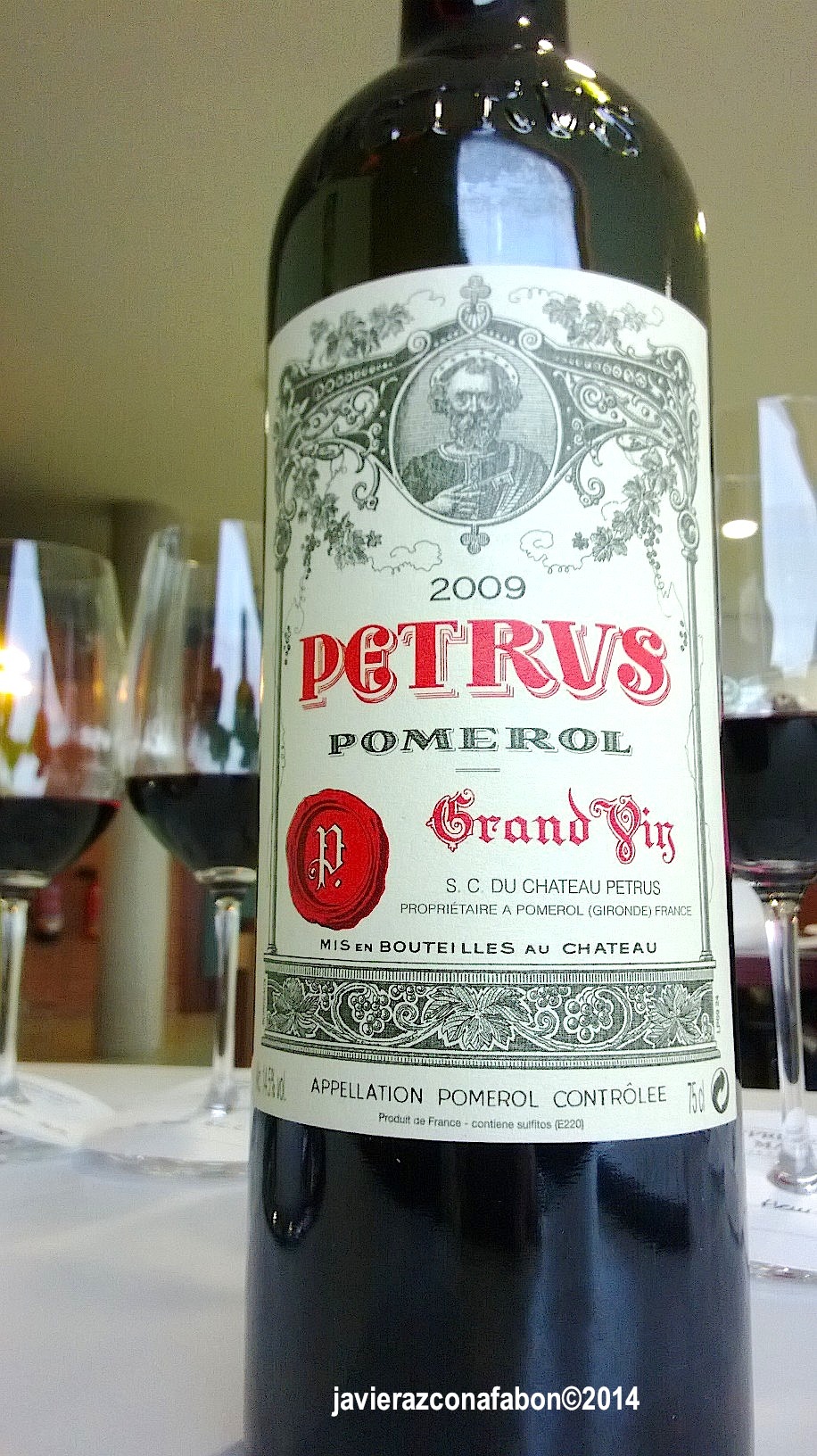 MAGNIFICAT…del terroir a la copa. Los grandes vinos de Bourdeaux 2009 para Jean Pierre MOUEIX 