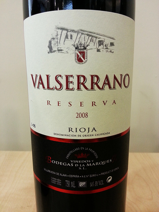 Valserrano Reserva 2008