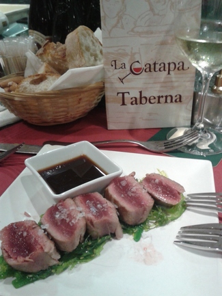 Tataki de atún