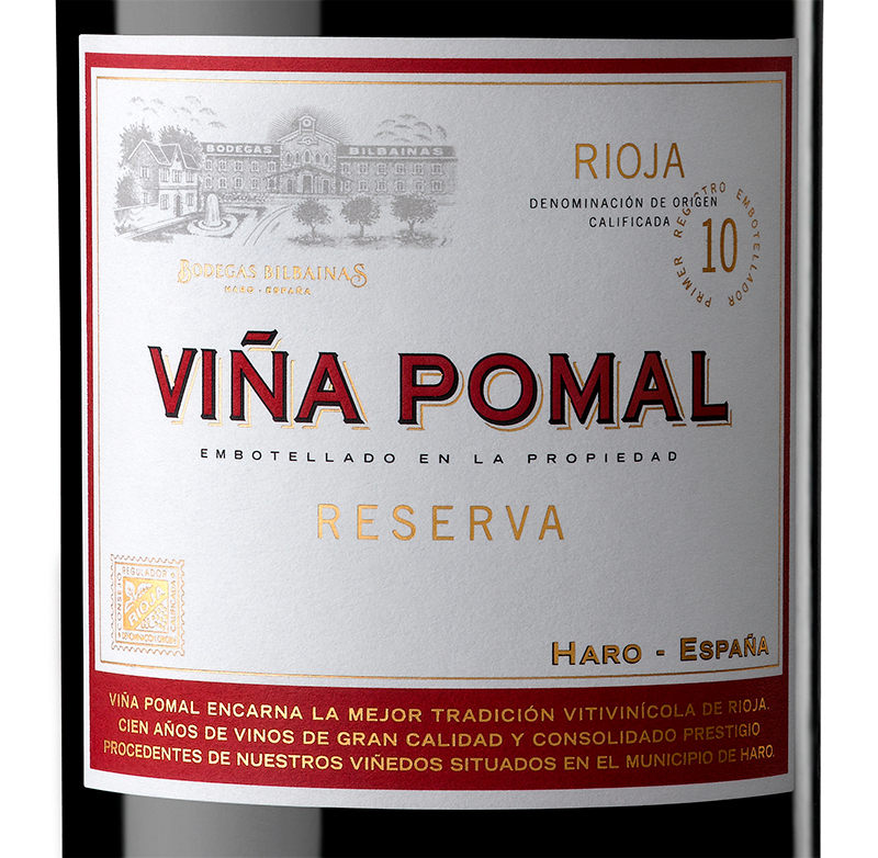 Viña Pomal Reserva 2010 representa en su categoría a la D.O. Ca. Rioja en 2014
