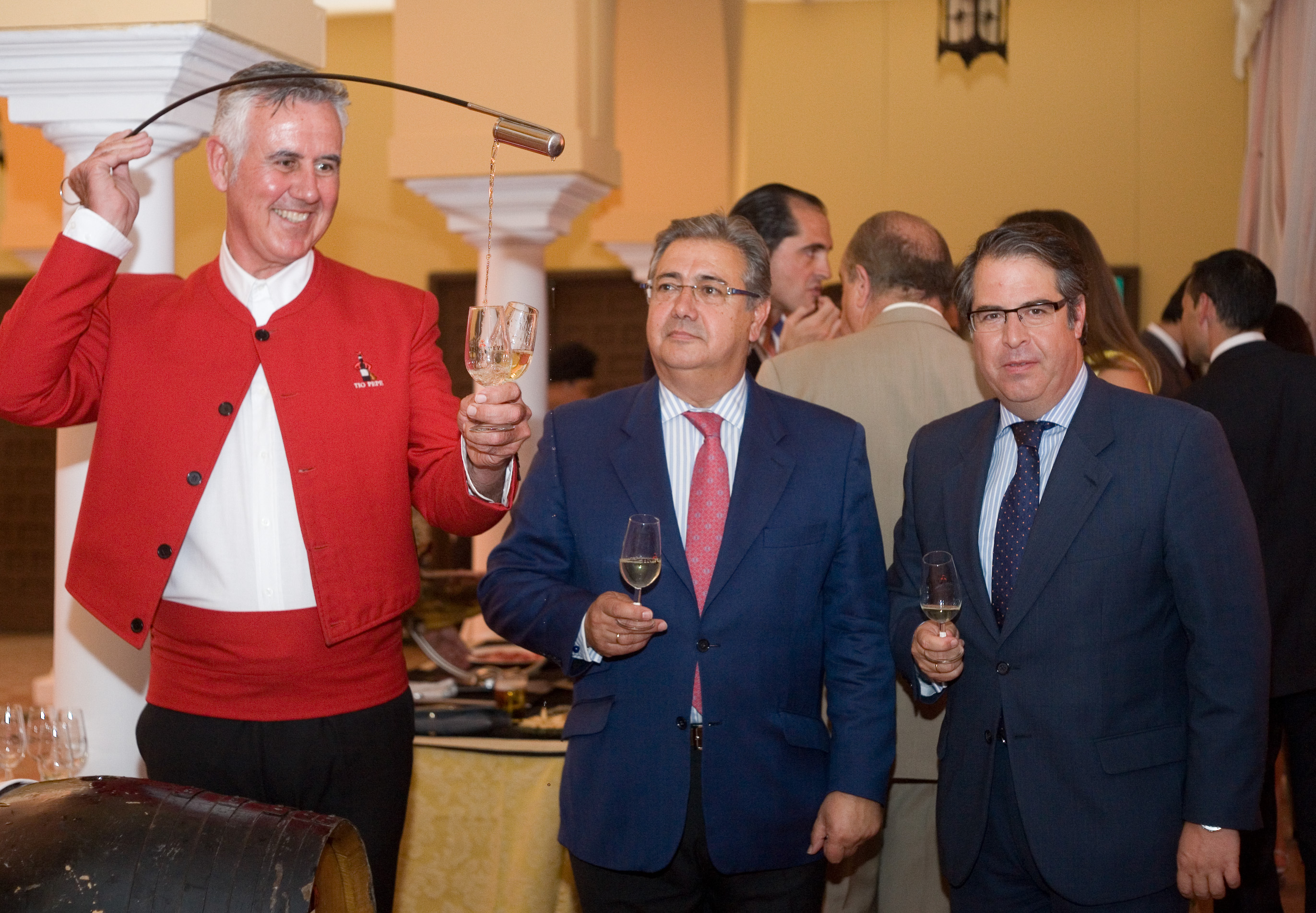 Tio Pepe pone la alfrombra roja y muestra  La Feria de Sevilla al mundo
