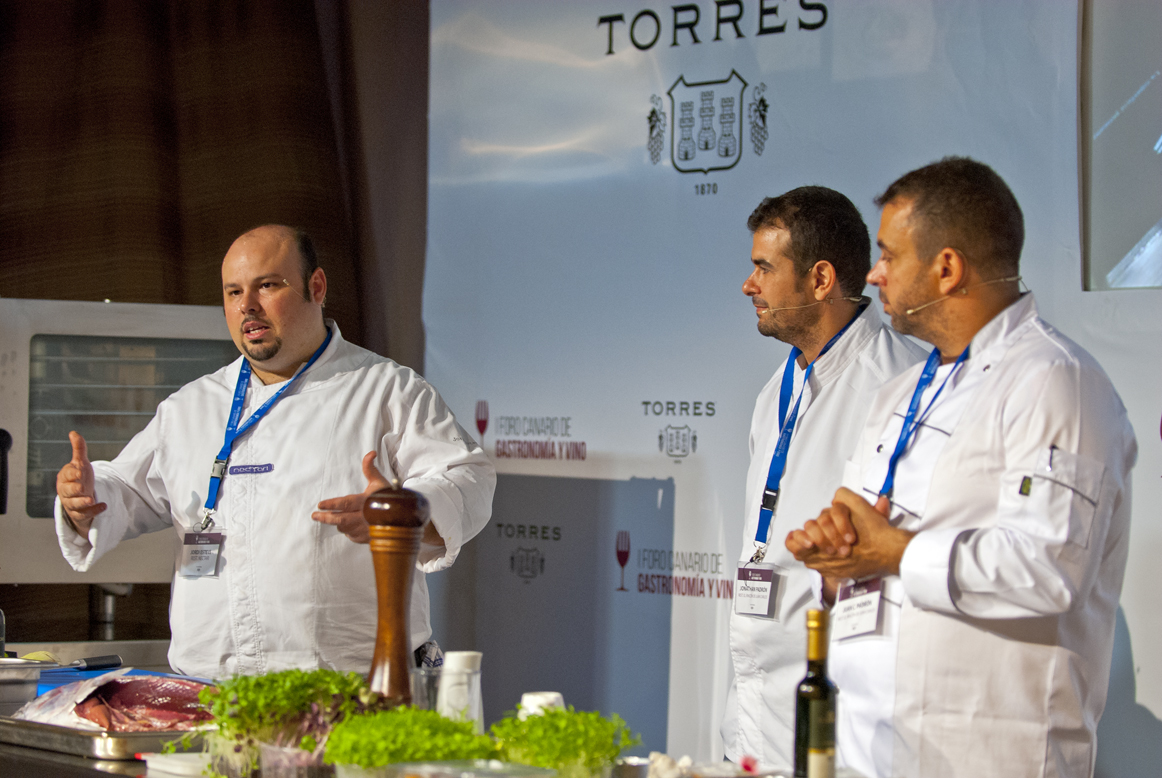 Primer Foro Canario de Gastronomía y Vinos organizado por Bodegas Torres