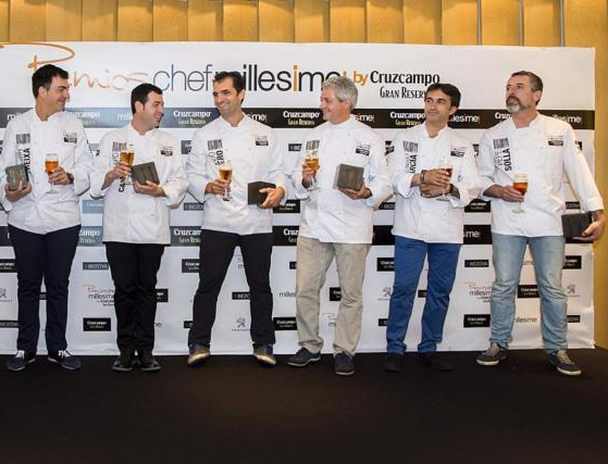 Seis grandes cocineros premiados por Millesime por innovar con sabores de la tierra