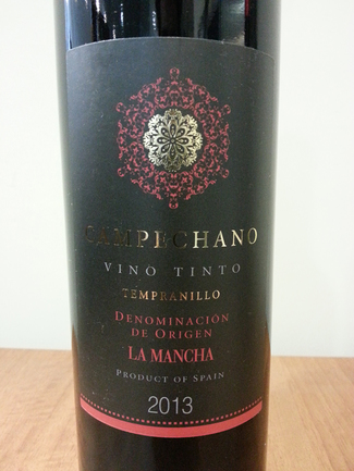 Campechano Tempranillo 2013