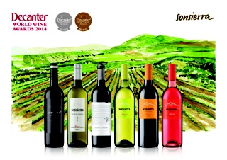 6 medallas ha obtenido la Bodega Sonsierra en los premios Decanter World Wine Awards