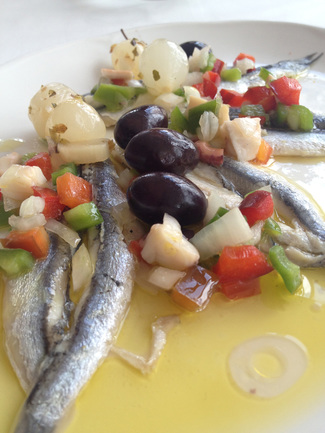 Boquerones en vinagre