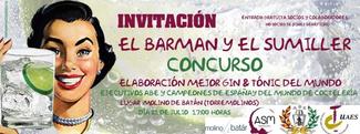 Concurso Elaboración Mejor Gin&Tónic del Mundo por Campeones de España. Evento ASM fines benéficos