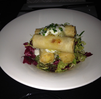 Rollitos de queso de cabra