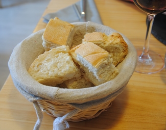 Riquísimo pan de ajo casero