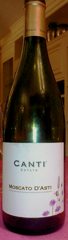 Canti Estate Moscato d'Asti 2012