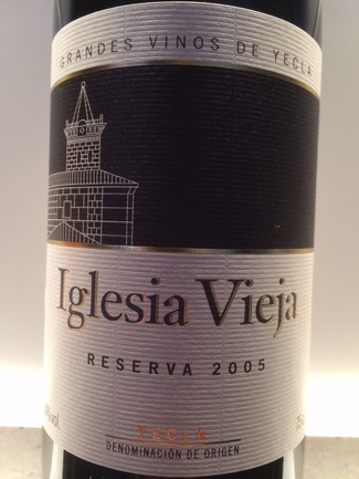 Iglesia Vieja reserva 2005