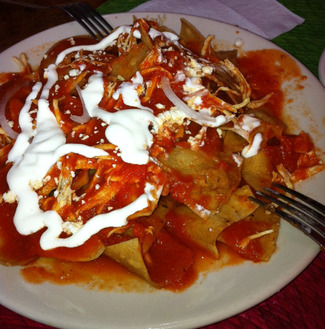 Receta de chilaquiles