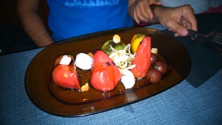 Los tomates del huerto