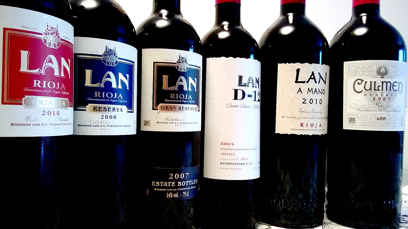 Bodegas LAN. Rioja con clase y con estilo, desde siempre y hasta el infinito. Sus vinos de Finca en la visual ad hoc