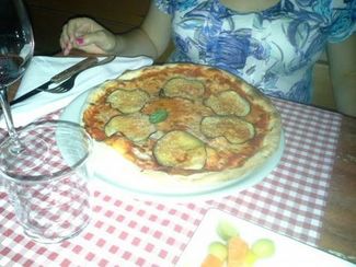 Pizza parmiggiana