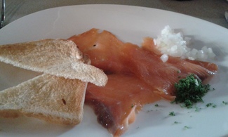 Restaurant ‘t Oud Kanthuys Toast Saumon Fumé