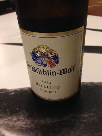 Dr Bürklin-Wolf Riesling Trocken 2012