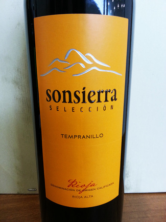 Sonsierra Selección Tempranillo 2013