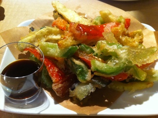 Verduras en Tempura