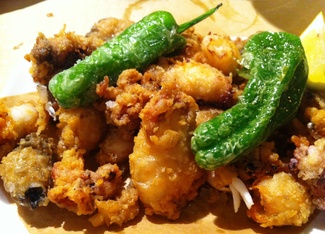 Puntilla con Pimientos de Padrón