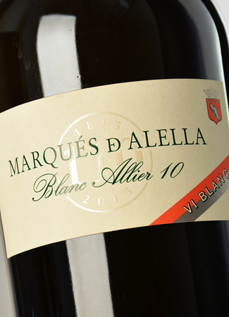 Marqués de Alella Blanc Allier 2010