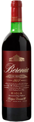 Beronia Gran Reserva 1981
