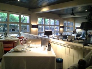 vista del restaurante