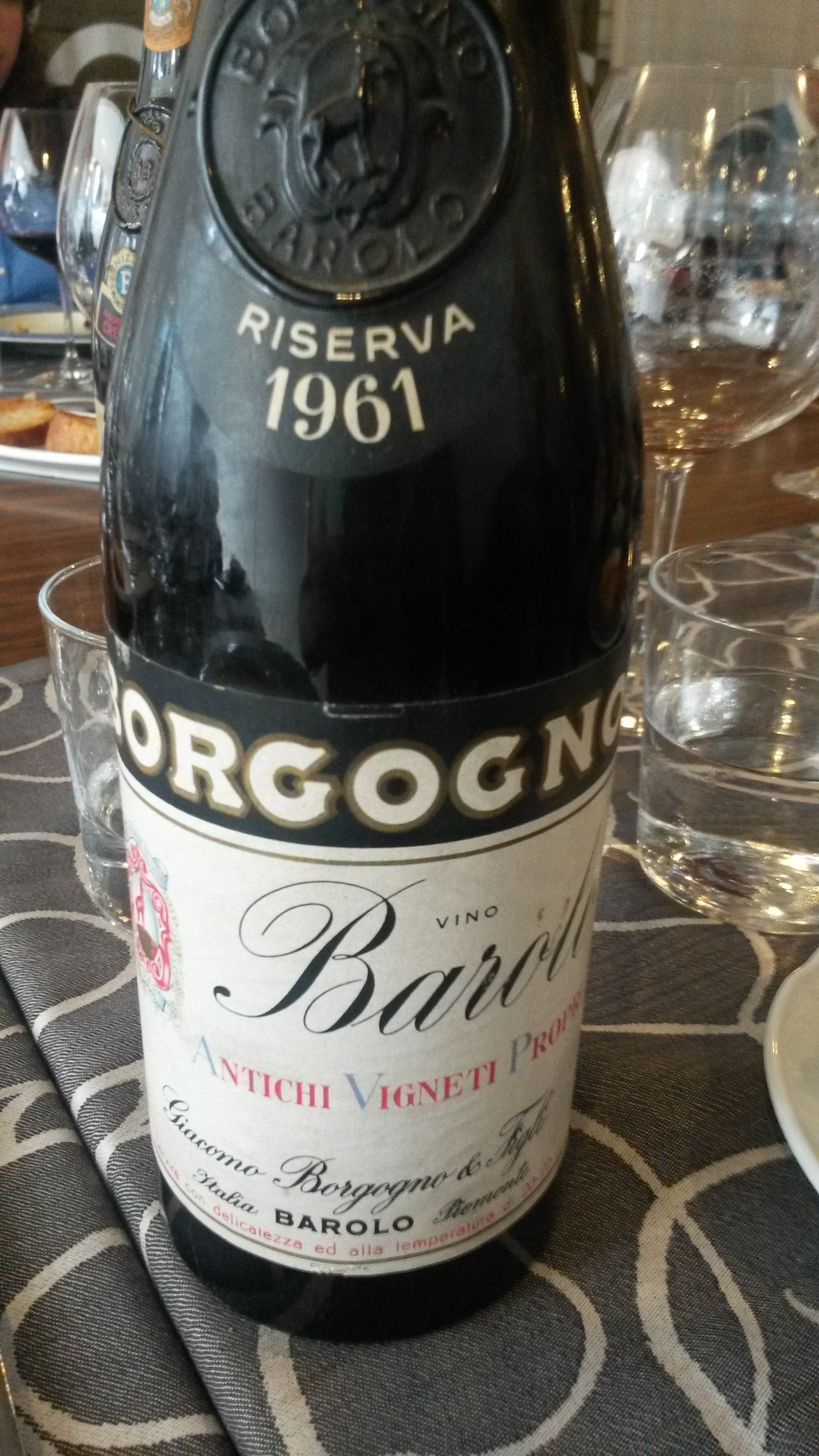 Giacomo Borgogno Barolo Riserva 1961