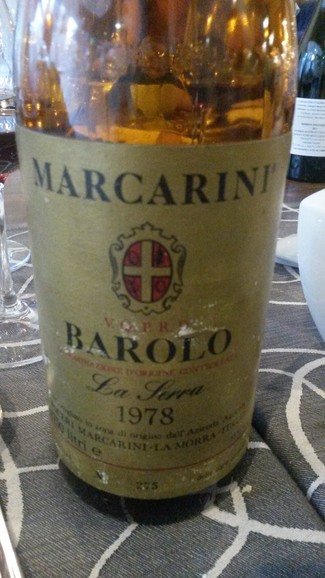 Marcarini Barolo La Serra 1978