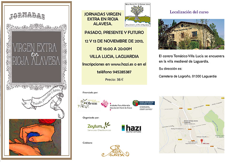 Jornadas Virgen Extra en Rioja Alavesa