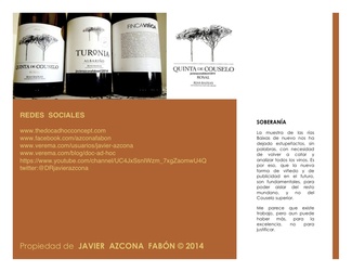 Quinta Couselo y Finca Viñoa. Rias Baixas y Ribeiro de la antigüedad; un trabajo familiar.