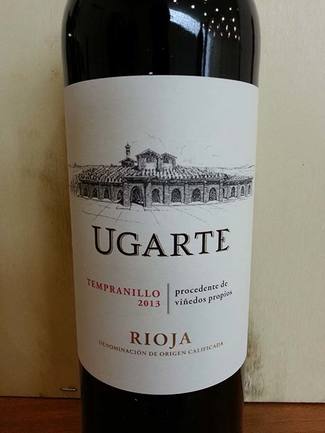 Ugarte Tempranillo 2013
