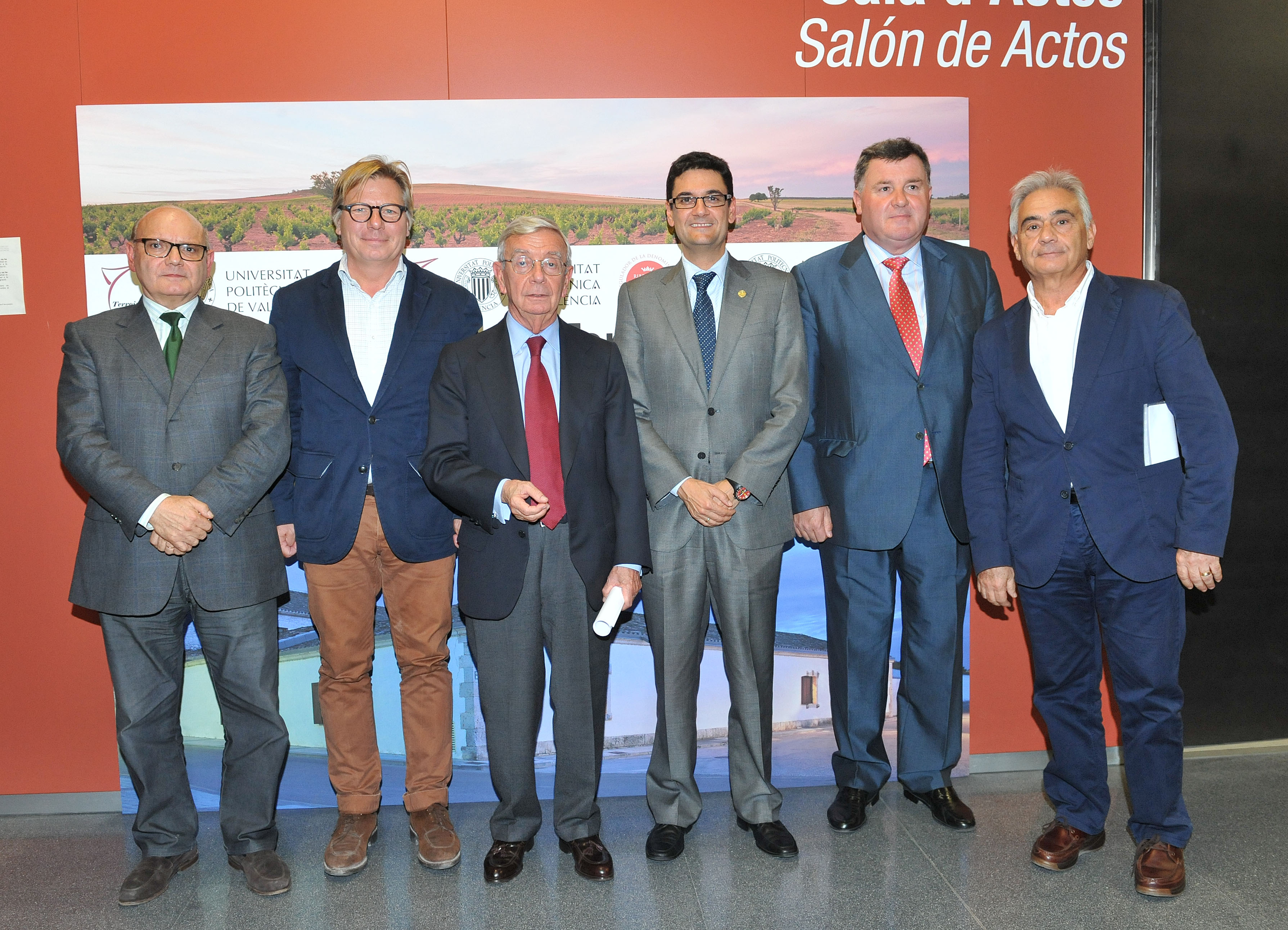Peter Sisseck recibe el premio Terroir de la Universitat Politécnica de Valencia