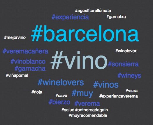 Las cifras en Twitter de la Experiencia Verema Barcelona 2014 #VeremaBCN
