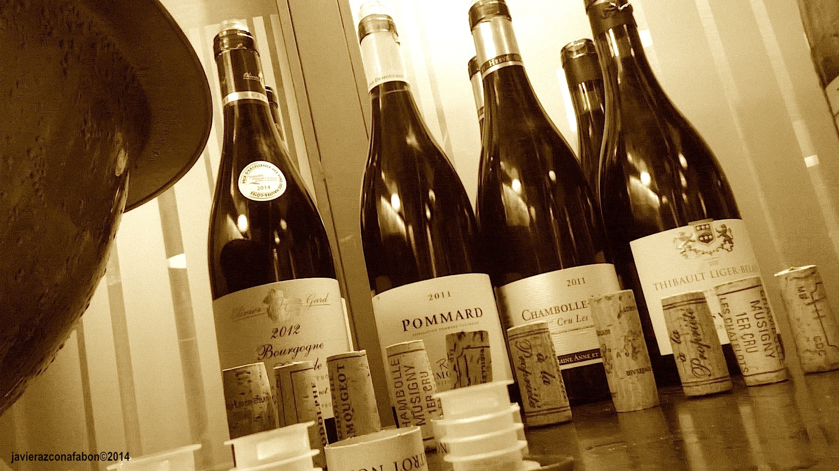 Flequi Berruti....La Tintorería con la ASM de Málaga, presentando la Borgoña de Norte a Sur