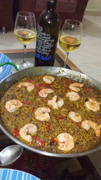 Vino y "Arrosejat"...