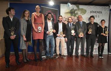 Entrega de premios de la Denominación de Origen La Mancha “Jóvenes 2014” en Madrid