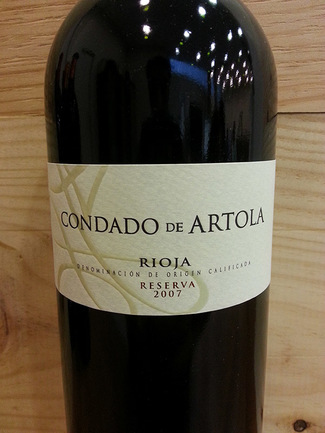 Condado de Artola Reserva 2007