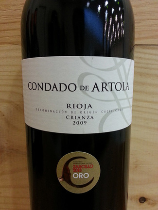 Condado de Artola Crianza 2009