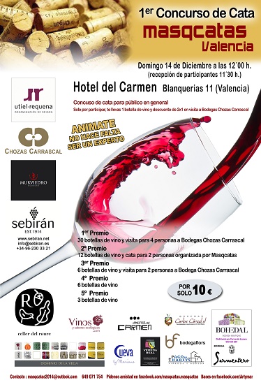 1er. Concurso de catas MASQCATAS