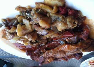 Costillas con Salsa Barbacoa