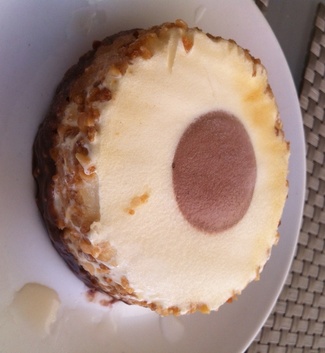 El helado que le voy a mandar a Gasti por mensajería
