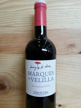 Marqués de Velilla Crianza 2010