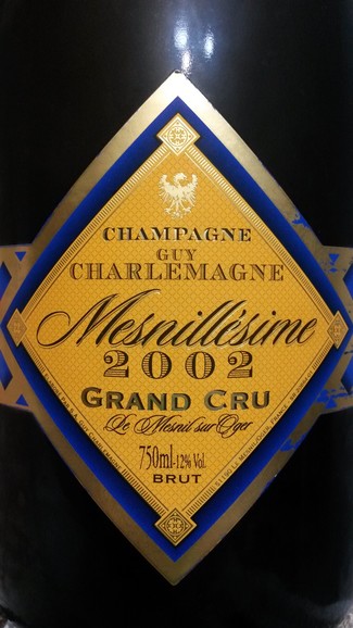 Guy Charlemagne Mesnillesimé 2002