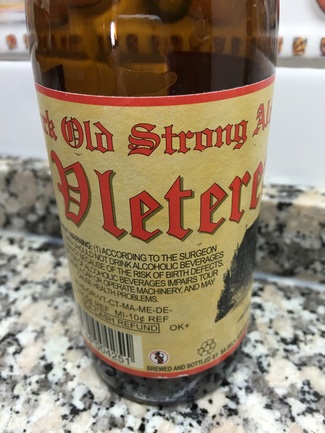 Vleteren Dark old strong ale