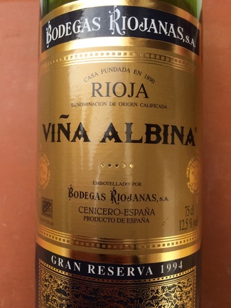Viña Albina Gran Reserva 1994